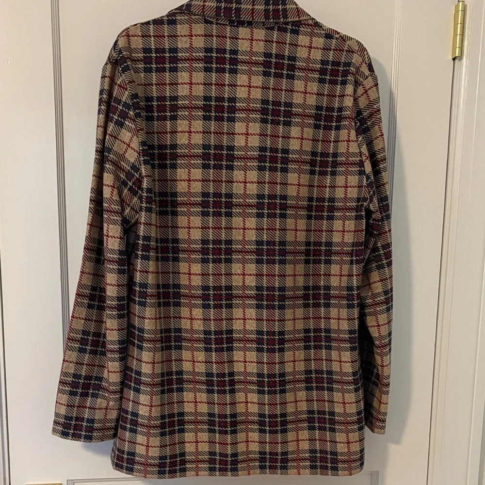 Vintage Montgomery Ward Plaid Sport Coat/Blazer for Men